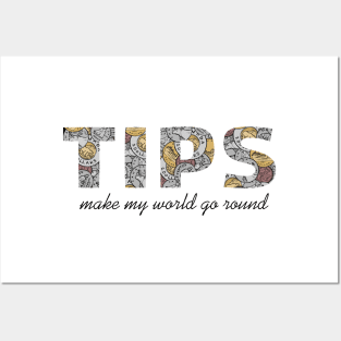 TIPS - Make My World Go Round - Canadian Coins Posters and Art